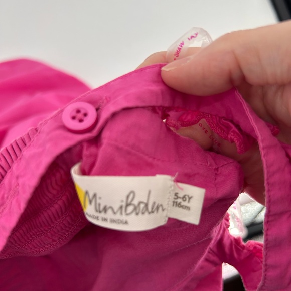 Mini Boden Girls Dress with Fish Appliqué - Picture 4 of 4